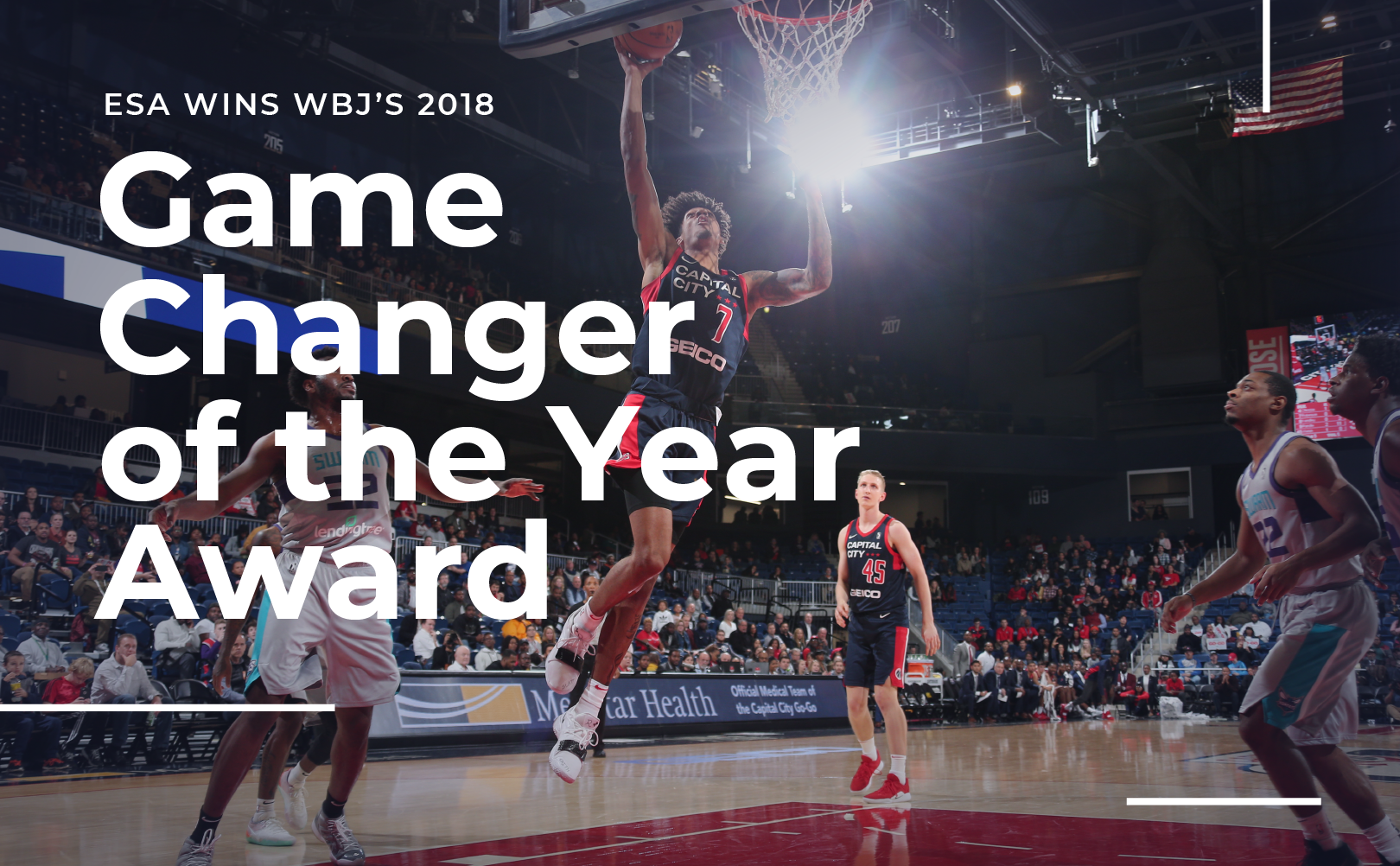 ESA Wins WBJ’s 2018 Game Changer of the Year Award