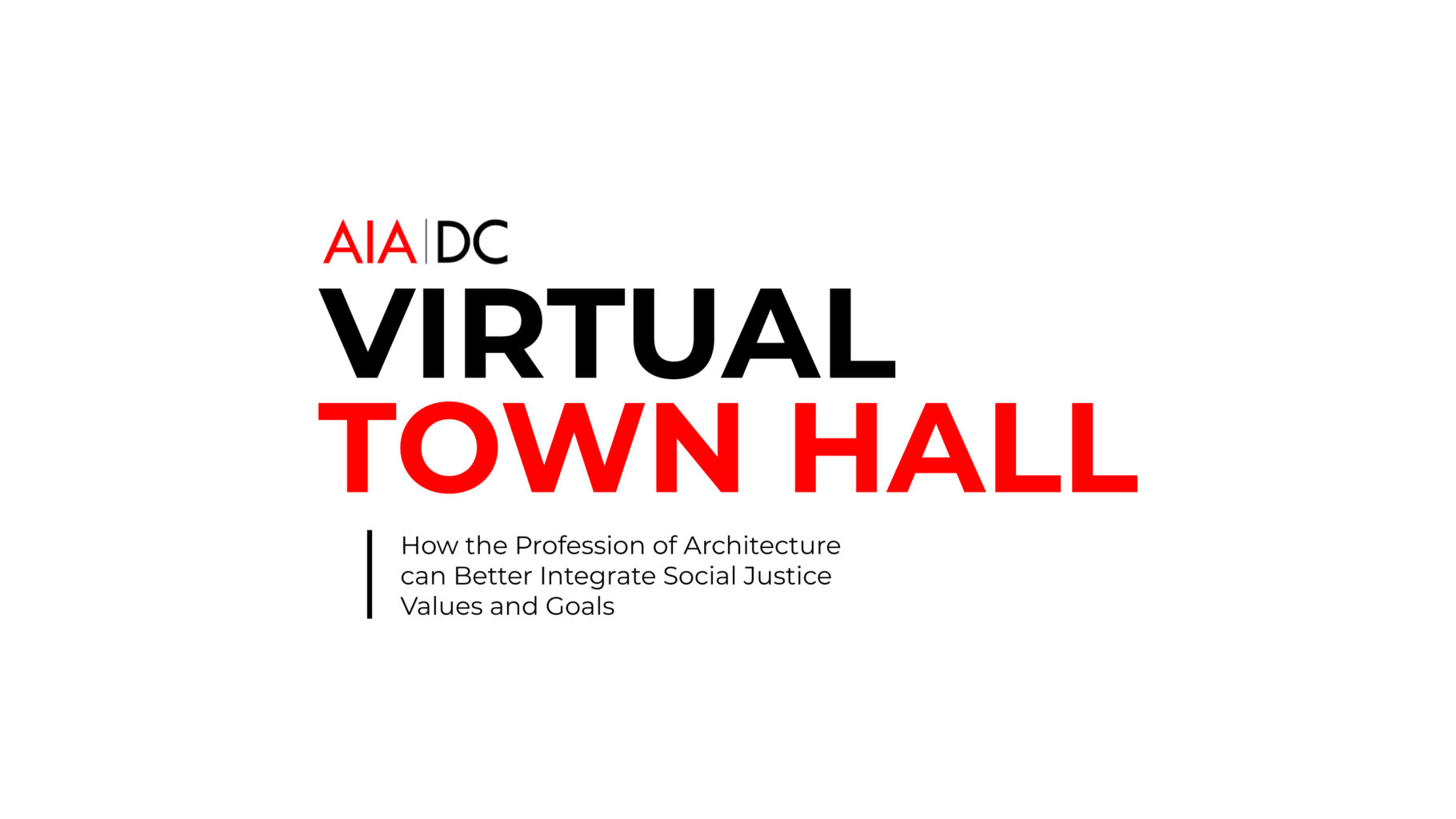 Michael Marshall Guest Panelist for AIA|DC Virtual Town Hall
